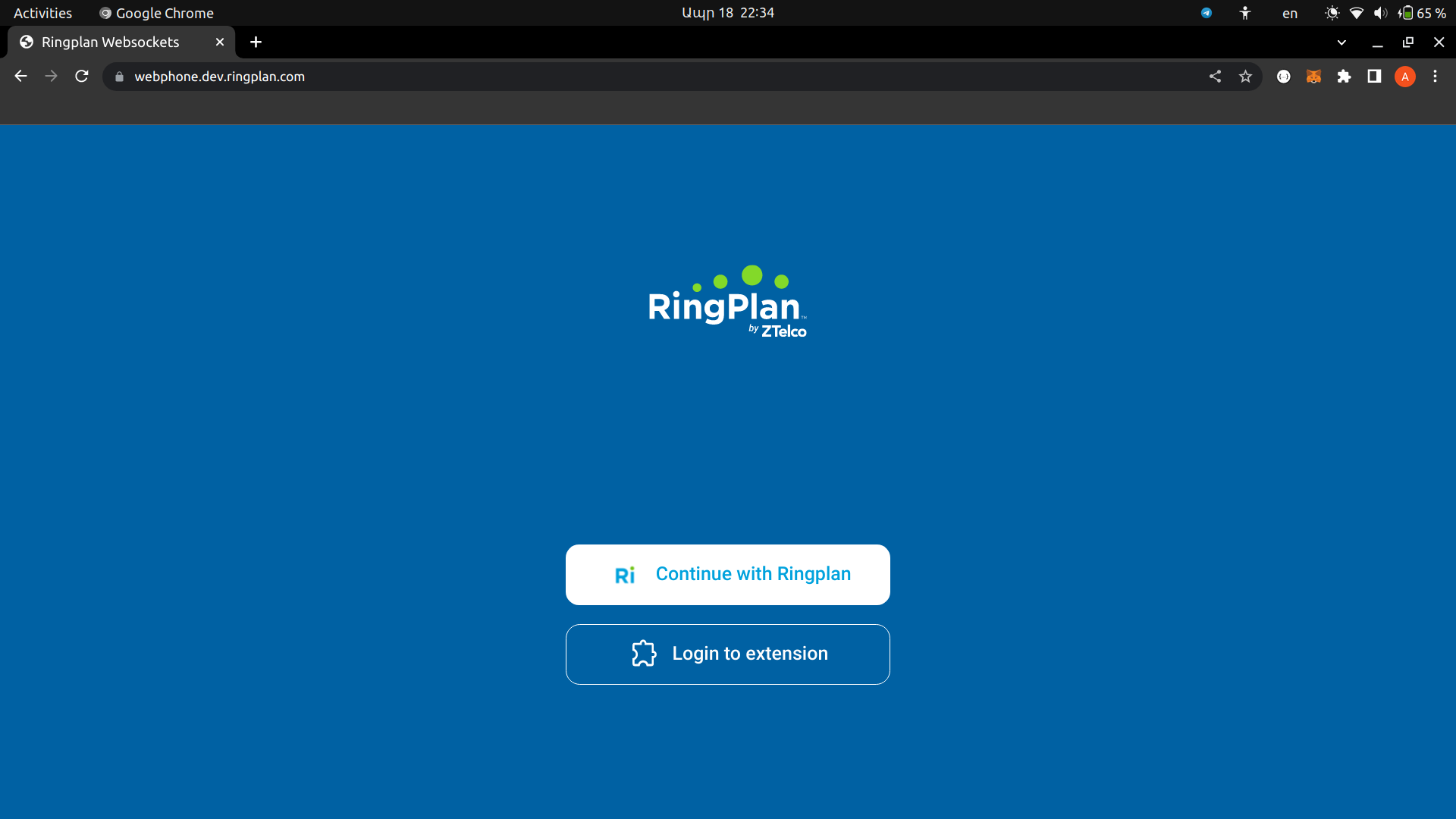 A web app for dialing with ringplan and dashboard functionality